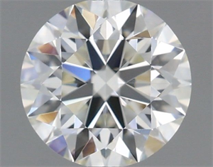 Picture of Natural Diamond 0.50 Carats, Round with Excellent Cut, K Color, VVS1 Clarity and Certified by GIA
