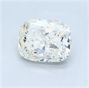 Natural Diamond 1.02 Carats, Cushion with  Cut, J Color, VVS1 Clarity and Certified by GIA
