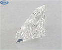 Natural Diamond 0.71 Carats, Princess with  Cut, F Color, VVS2 Clarity and Certified by GIA
