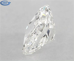 Picture of Natural Diamond 0.84 Carats, Radiant with  Cut, H Color, VS1 Clarity and Certified by GIA