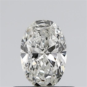 Foto Diamante Natural 0.50 quilates, Ovalado , Color I, claridad I1 y certificado GIA de