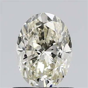 Picture of Natural Diamond 0.70 Carats, Oval with  Cut, N Color, VS2 Clarity and Certified by GIA