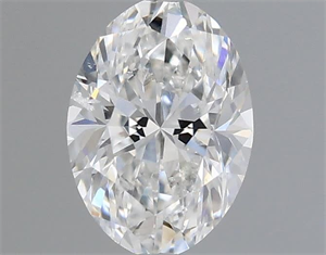 Picture of Natural Diamond 0.30 Carats, Oval with  Cut, E Color, SI2 Clarity and Certified by GIA