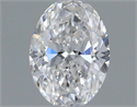 Natural Diamond 0.31 Carats, Oval with  Cut, E Color, SI2 Clarity and Certified by GIA