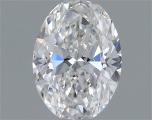 Picture of Natural Diamond 0.31 Carats, Oval with  Cut, E Color, SI2 Clarity and Certified by GIA