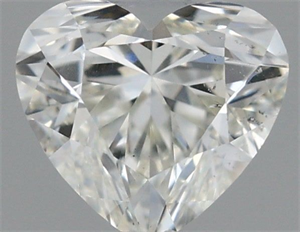 Foto Diamante Natural 0.30 quilates, Corazón , Color K, claridad SI1 y certificado GIA de