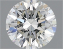 Diamante Natural 1.00 quilates, Redondo , Color H, claridad VS2 y certificado HRD