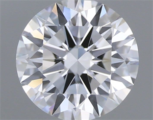 Picture of Natural Diamond 0.43 Carats, Round with Excellent Cut, D Color, VVS1 Clarity and Certified by GIA