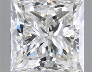 Foto Diamante Natural 1.00 quilates, Princesa , Color G, claridad VVS1 y certificado HRD de