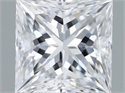Diamante Natural 0.40 quilates, Princesa , Color D, claridad VS2 y certificado GIA
