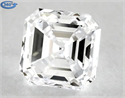 Natural Diamond 1.81 Carats, Asscher with  Cut, D Color, VS1 Clarity and Certified by GIA