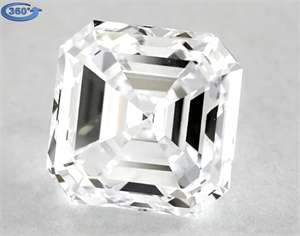 Picture of Natural Diamond 1.81 Carats, Asscher with  Cut, D Color, VS1 Clarity and Certified by GIA