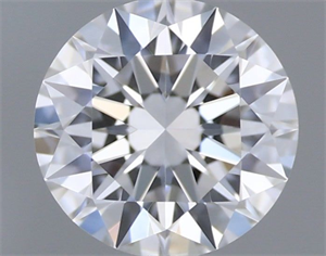 Picture of Natural Diamond 0.42 Carats, Round with Excellent Cut, D Color, VVS1 Clarity and Certified by GIA