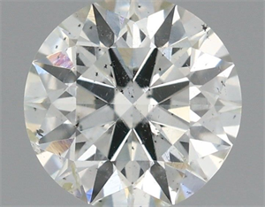 Foto Diamante Natural 0.57 quilates, Redondo , Color I, claridad SI2 y certificado IGI de