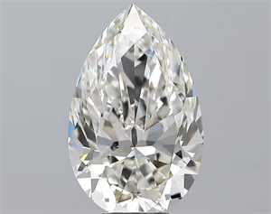 Foto Diamante Natural 7.01 quilates, De pera , Color I, claridad VS2 y certificado GIA de