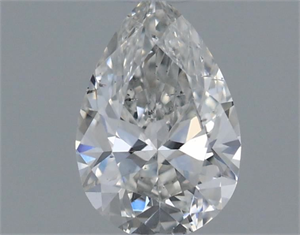 Picture of Natural Diamond 0.31 Carats, Pear with  Cut, G Color, SI2 Clarity and Certified by GIA