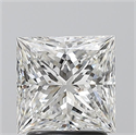 Diamante Natural 2.01 quilates, Princesa , Color H, claridad SI2 y certificado GIA