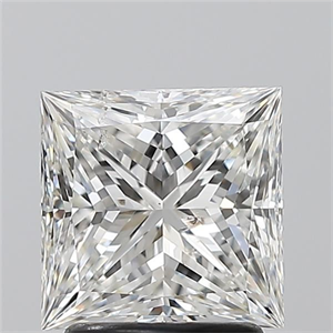 Foto Diamante Natural 2.01 quilates, Princesa , Color H, claridad SI2 y certificado GIA de