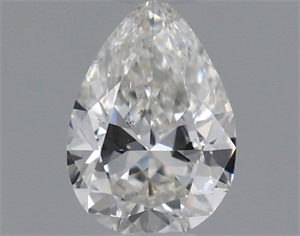 Foto Diamante Natural 0.31 quilates, De pera , Color H, claridad SI1 y certificado GIA de