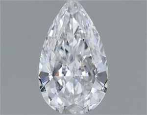 Foto Diamante Natural 0.23 quilates, De pera , Color D, claridad SI1 y certificado GIA de