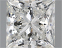 Natural Diamond 1.51 Carats, Princess with  Cut, H Color, VS1 Clarity and Certified by GIA