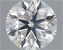 Diamante Natural 0.90 quilates, Redondo , Color H, claridad SI1 y certificado GIA