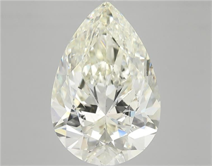 Picture of Natural Diamond 10.00 Carats, Pear with  Cut, K Color, SI1 Clarity and Certified by HRD