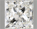 Diamante Natural 3.00 quilates, Princesa , Color G, claridad VS2 y certificado HRD