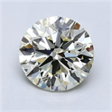 Diamante Natural 1.51 quilates, Redondo , Color M, claridad VS1 y certificado HRD