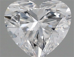 Foto Diamante Natural 0.41 quilates, Corazón , Color D, claridad SI1 y certificado GIA de