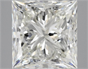 Diamante Natural 3.01 quilates, Princesa , Color H, claridad VVS1 y certificado IGI