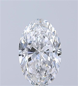 Picture of Natural Diamond 1.00 Carats, Oval with  Cut, E Color, VS2 Clarity and Certified by GIA