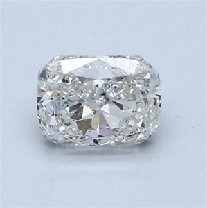 Picture of Natural Diamond 1.00 Carats, Cushion with  Cut, J Color, SI2 Clarity and Certified by GIA