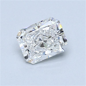 Foto Diamante Natural 0.70 quilates, Radiante , Color F, claridad VS2 y certificado GIA de