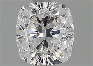 Picture of Natural Diamond 1.02 Carats, Cushion with  Cut, E Color, VS2 Clarity and Certified by GIA