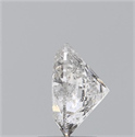 Natural Diamond 3.01 Carats, Round with Excellent Cut, G Color, I1 Clarity and Certified by HRD