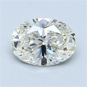 Foto Diamante Natural 1.20 quilates, Ovalado , Color J, claridad VS1 y certificado GIA de