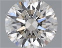 Natural Diamond 0.50 Carats, Round with Excellent Cut, K Color, VS2 Clarity and Certified by GIA