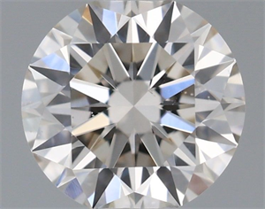 Picture of Natural Diamond 0.50 Carats, Round with Excellent Cut, K Color, VS2 Clarity and Certified by GIA