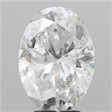 Diamante Natural 4.03 quilates, Ovalado , Color F, claridad I1 y certificado HRD
