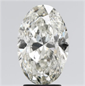 Diamante Natural 3.48 quilates, Ovalado , Color K, claridad SI2 y certificado GIA