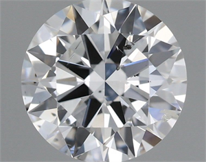 Picture of Natural Diamond 1.00 Carats, Round with Excellent Cut, G Color, SI2 Clarity and Certified by GIA