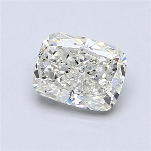 Foto Diamante Natural 0.91 quilates, Del cojín , Color J, claridad SI2 y certificado GIA de