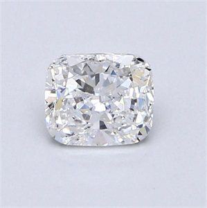 Foto Diamante Natural 0.72 quilates, Del cojín , Color D, claridad SI1 y certificado GIA de
