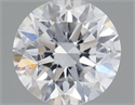 Diamante Natural 0.41 quilates, Redondo , Color D, claridad SI2 y certificado IGI