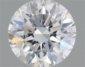 Foto Diamante Natural 0.41 quilates, Redondo , Color D, claridad SI2 y certificado IGI de