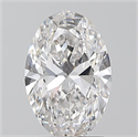 Natural Diamond 1.50 Carats, Oval with  Cut, E Color, VS1 Clarity and Certified by GIA