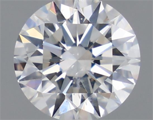 Picture of Natural Diamond 0.40 Carats, Round with Excellent Cut, E Color, SI2 Clarity and Certified by GIA