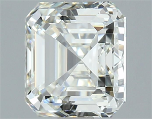 Foto Diamante Natural 2.01 quilates, Asscher , Color I, claridad VVS1 y certificado GIA de