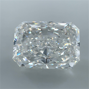 Foto Diamante Natural 3.01 quilates, Radiante , Color F, claridad VS2 y certificado GIA de